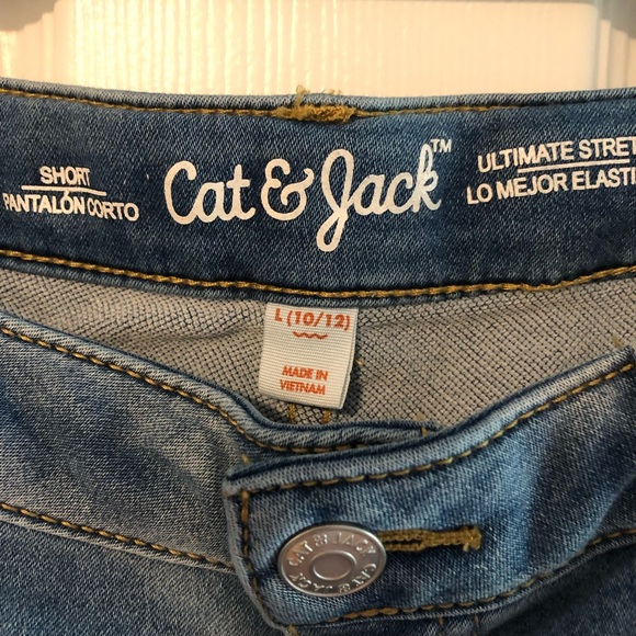 Lot of girls Jean shorts size 10 - Picture 3 of 11